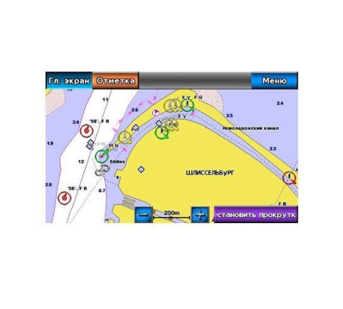 Карты глубин GARMIN Bluechart g2