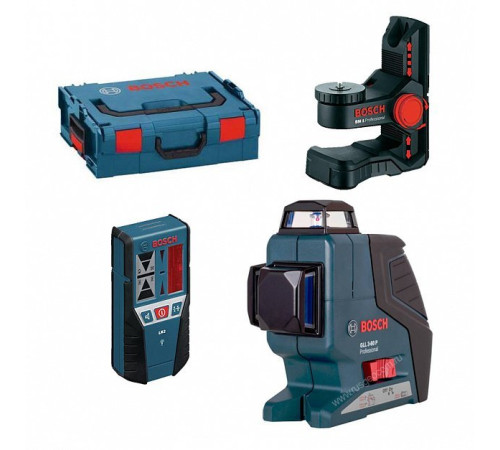 Лазерный нивелир Bosch GLL 2-80 P + BM1 + LR2 + L-Boxx (0.601.063.209)