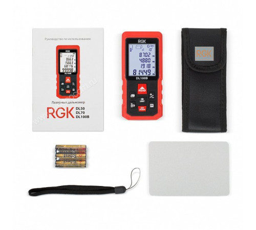 Лазерный дальномер RGK DL100B