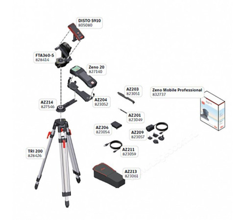 Приемник LEICA Zeno 20 Android UMTS Handheld