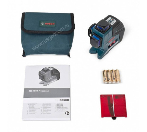 Лазерный уровень Bosch GLL 3-80 P Professional