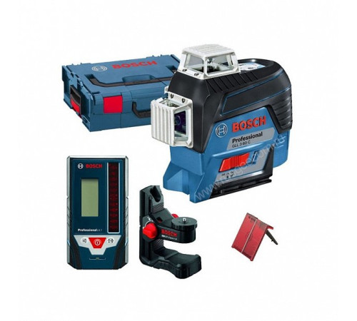 Лазерный уровень GLL 3-80 C + BM 1 (12 V) + LR 7 (0.601.063.R05)