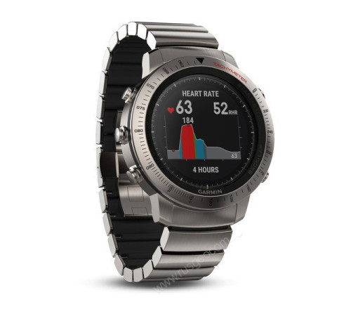 Часы с GPS Garmin Fenix Chronos титановый с титановым браслетом