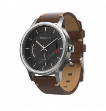 Смарт-часы Garmin Vivomove Premium, стальной корпус, кожаный ремешок