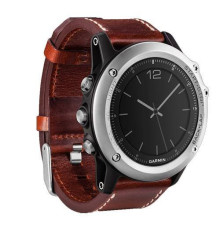 Навигатор-часы Garmin Fenix 3 Sapphire с кожаным ремешком