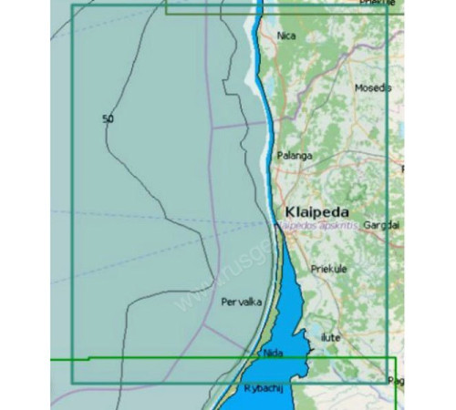 Карта Navionics 5G336S