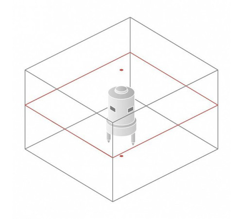 Лазерный нивелир NEDO SIRIUS1 HV + ACCEPTOR1