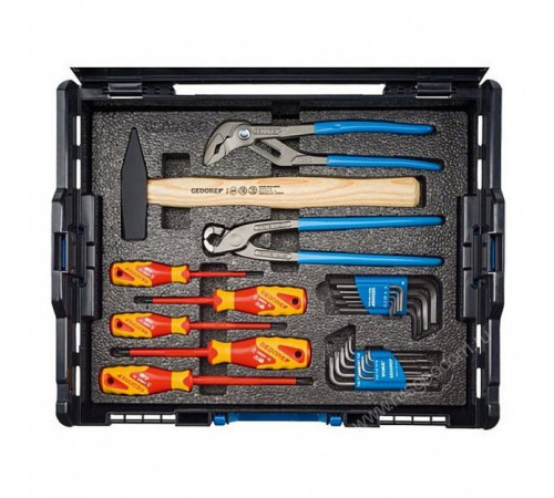 Лазерный уровень Bosch GCL 2-50 CG+RM2+BM 3 clip L-Boxx+GEDORE set (0.615.994.0KF)