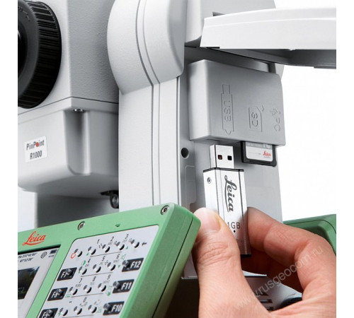 Роботизированный тахеометр Leica TS16 M R1000 (2")