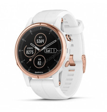 Смарт-часы Garmin Fenix 5S Plus SapphWht Rose Gold w/Wht BndGPSEMEA