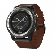 Авиационные часы Garmin D2 Charlie, Titanium Bezel with Leather and Silicone Bands