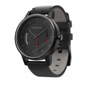 Смарт-часы Garmin Vivomove Classic, черные, кожаный ремешок