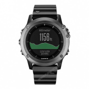 Часы с GPS Garmin Fenix 3 HR Sapphire с титановым браслетом