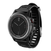 Навигатор-часы Garmin Fenix 3 Gray серые с черным ремешком