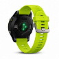 Беговые часы Garmin Forerunner 935 черно-зеленые Tri-Bundle