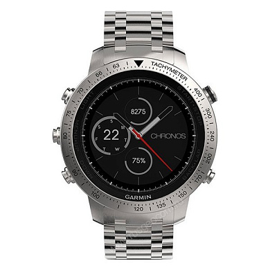Часы с GPS Garmin Fenix Chronos с металлическим браслетом