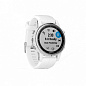 GPS-часы Garmin Fenix 5S PLUS Sapphire белые с белым ремешком