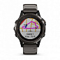 Смарт-часы Garmin Fenix 5x Plus,Sapphier DLC Titanium with Titanium Band